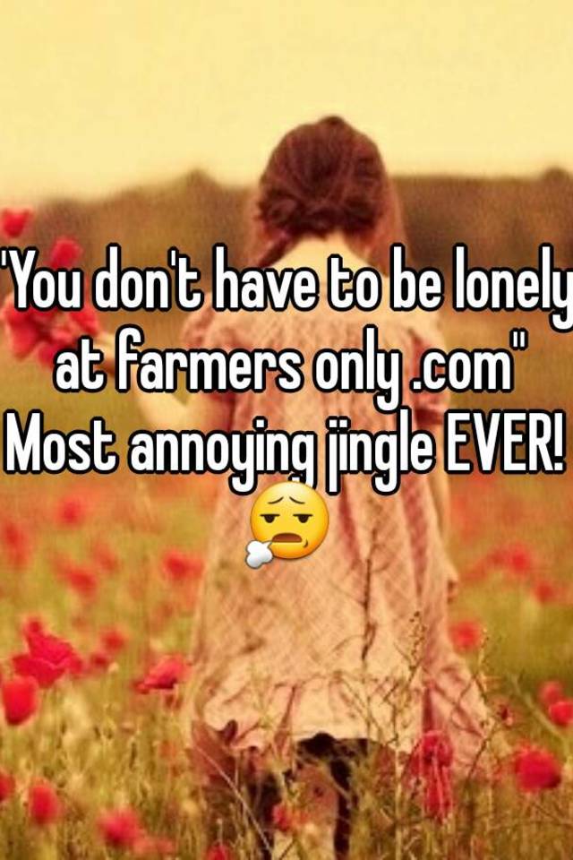Farmers only jingle